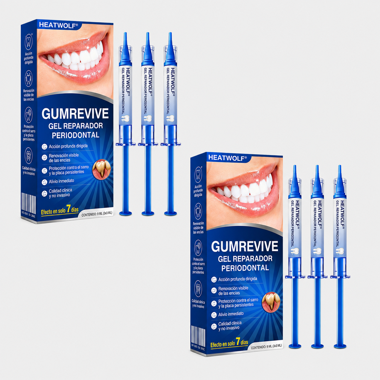 🇪🇸👨‍⚕️✅🦷HEATWOLF® GumRevive Gel Reparador Periodontal