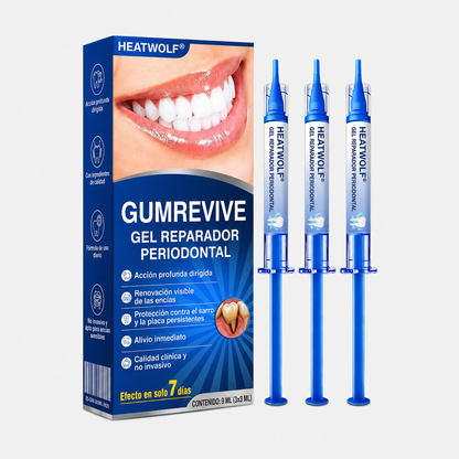 🇪🇸👨‍⚕️✅🦷HEATWOLF® GumRevive Gel Reparador Periodontal