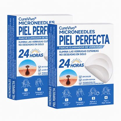 Tienda Oficial | CureVivo® Parche Cutáneo de Microagujas 01