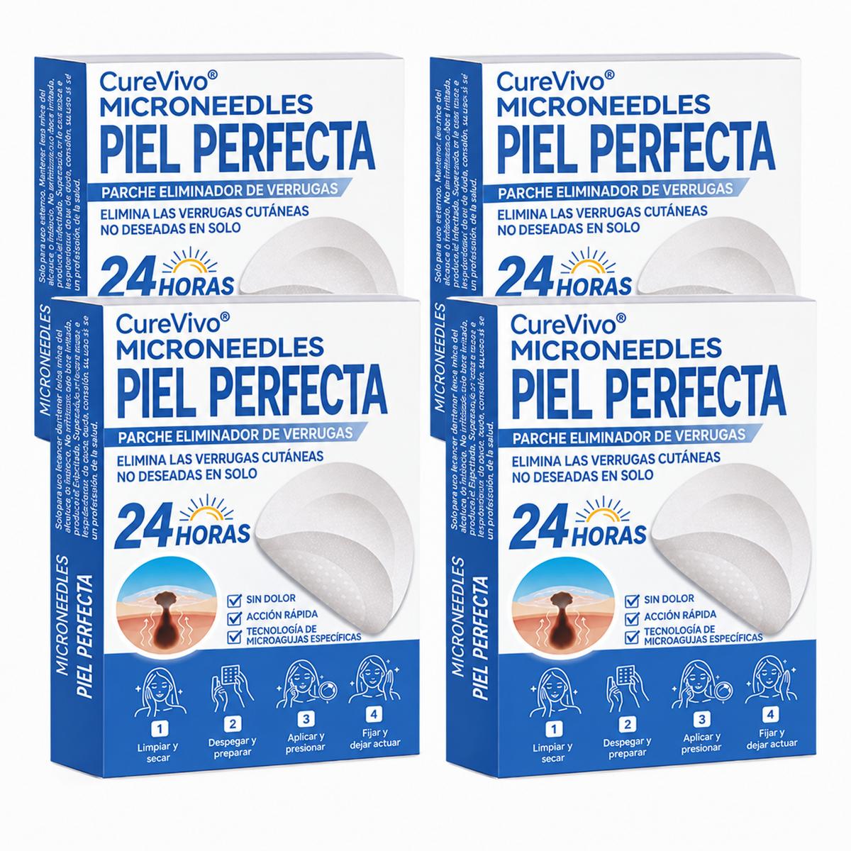 Tienda Oficial | CureVivo® Parche Cutáneo de Microagujas 01