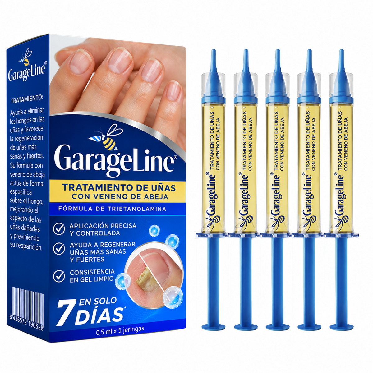 GarageLine® Tratamiento para Uñas con Veneno de Abeja Contra Hongos