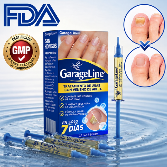 GarageLine® Tratamiento para Uñas con Veneno de Abeja Contra Hongos